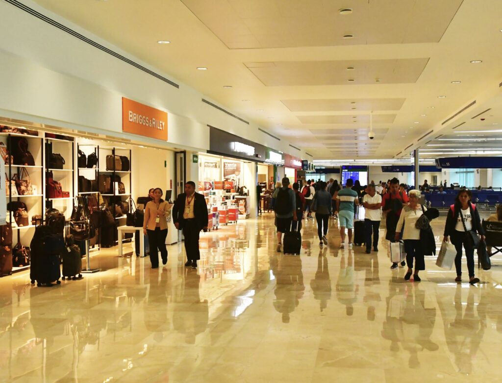 Cancun airport terminal