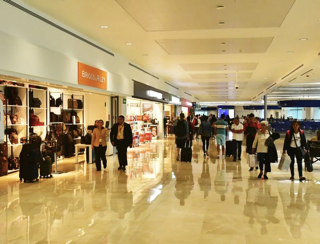 Cancun airport terminal