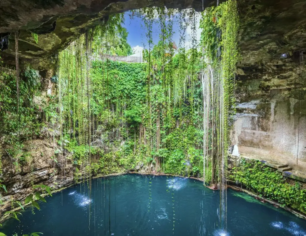 Cenote near cancun