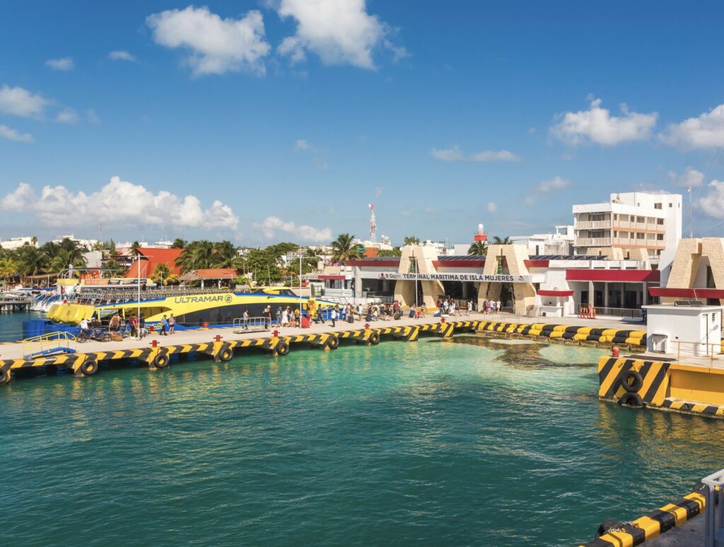 Isla Mujeres ferry terminal,