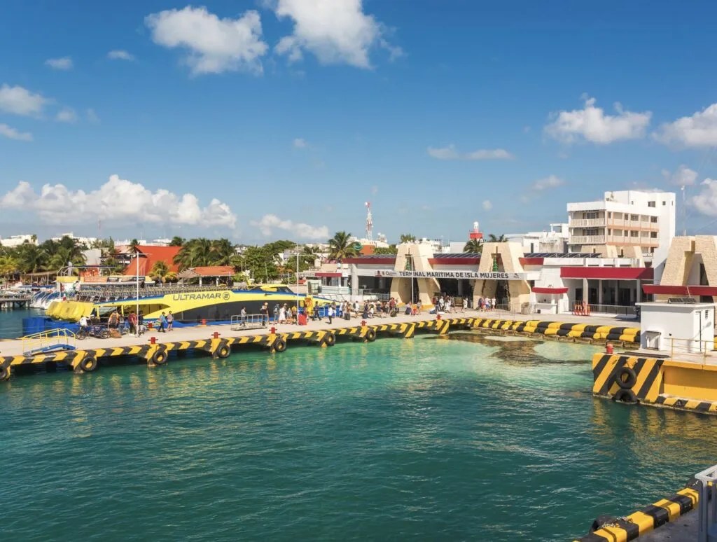 Isla Mujeres ferry terminal,