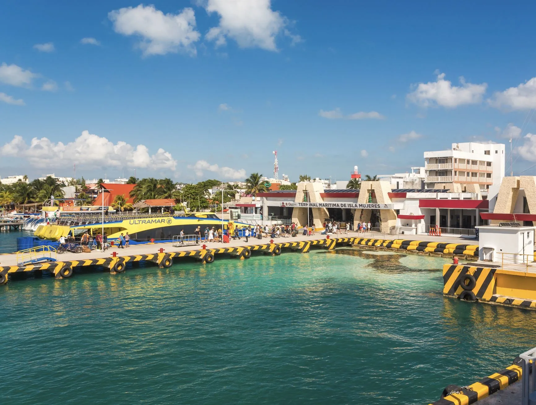 Isla Mujeres ferry terminal,