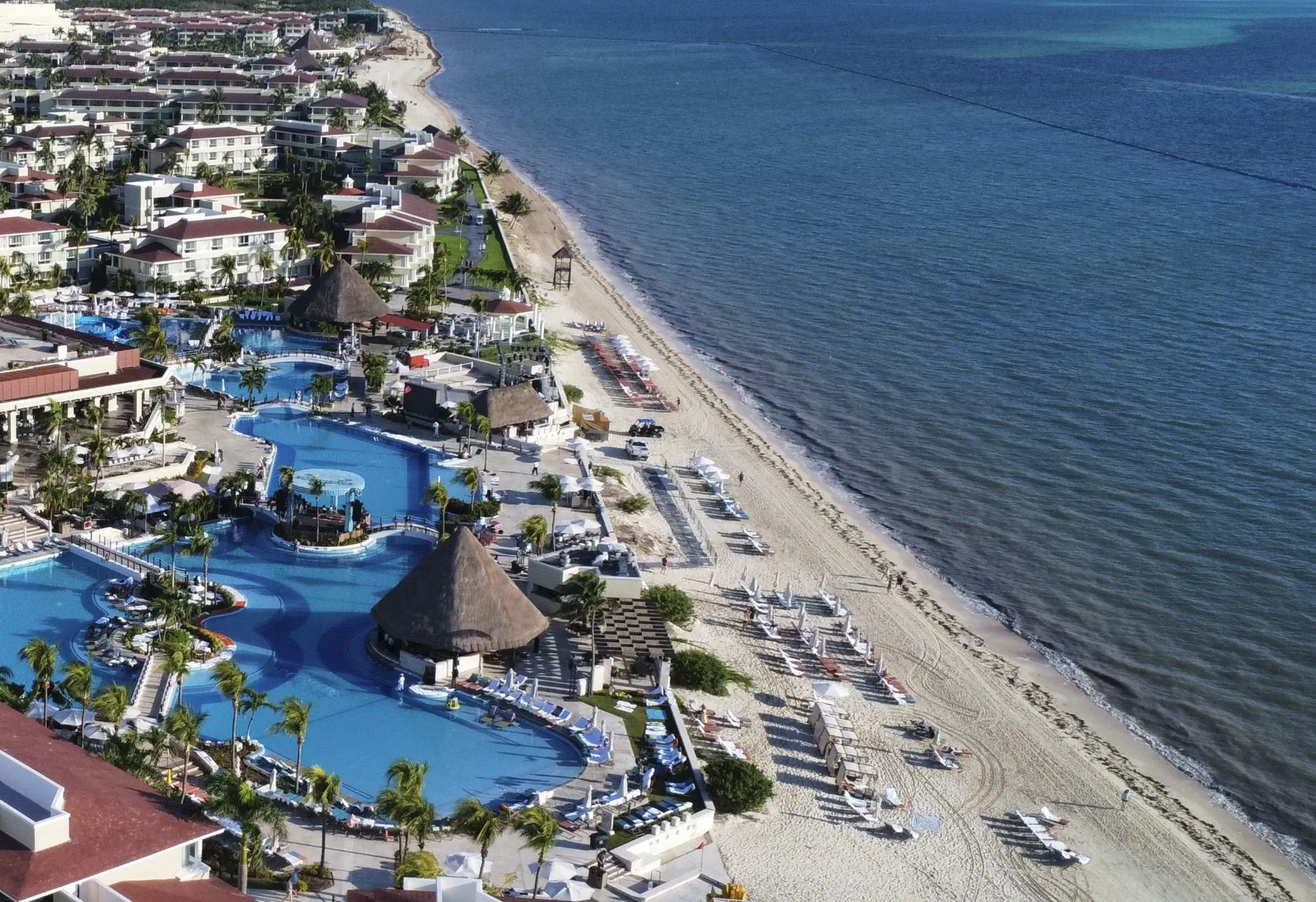 Beach at Moon palace