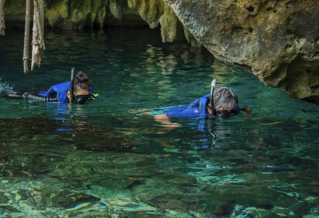 Snorkeling Cenote