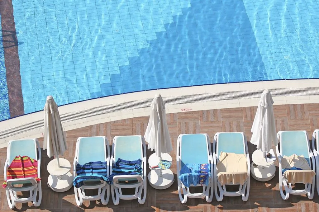 Reserving Pool Chairs