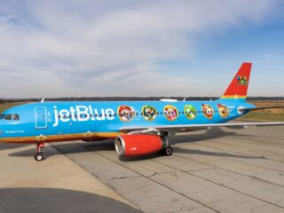 Super Mario Bros. Plane Now Landing in Cancun! You Might Be On It!