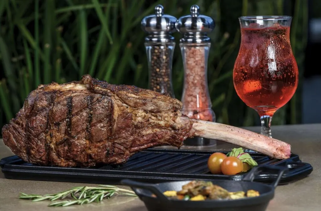 Tomahawk steak for 2