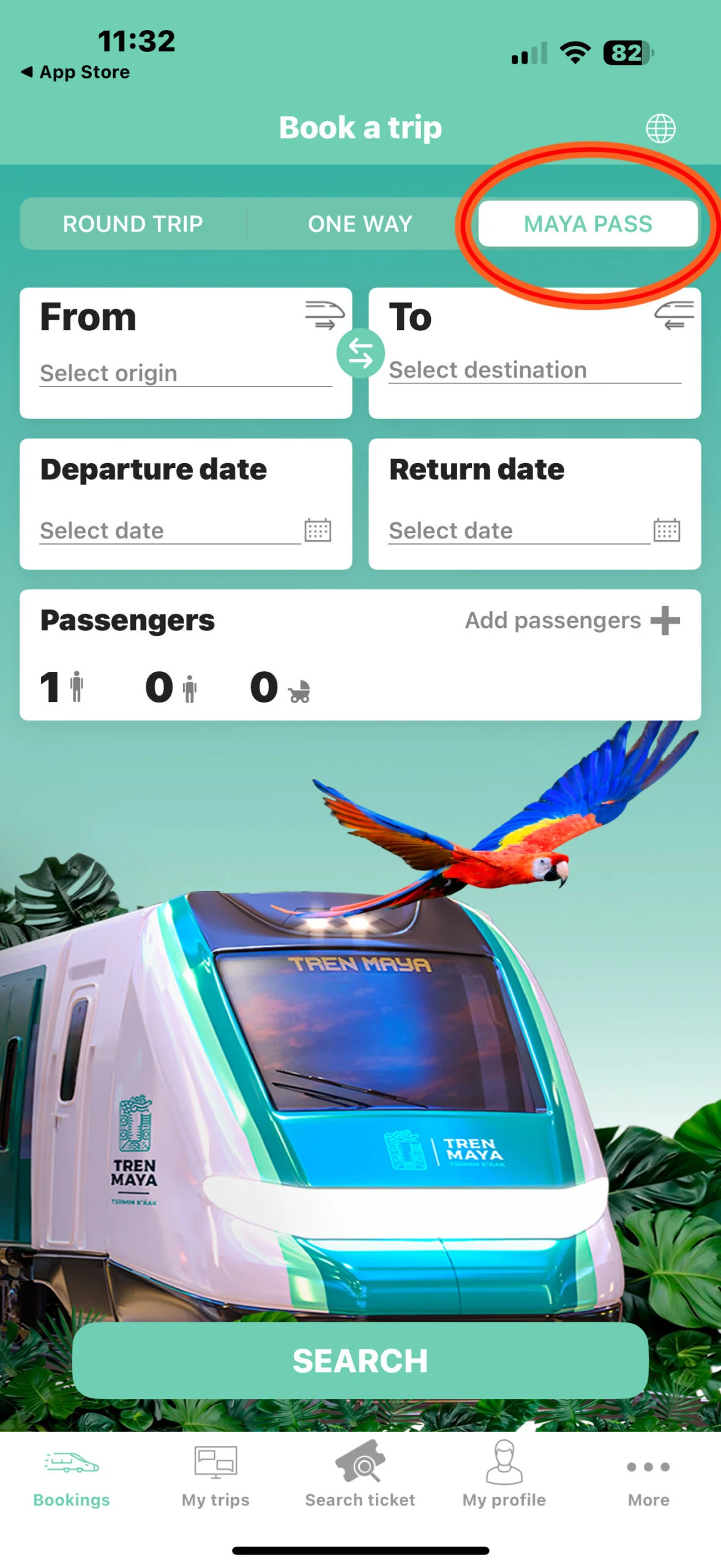Tren Maya App Image