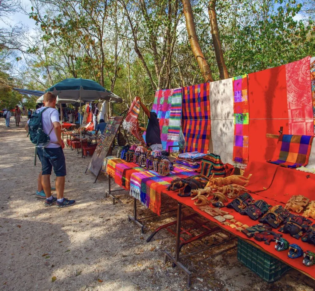 Vendor In Riviera Maya