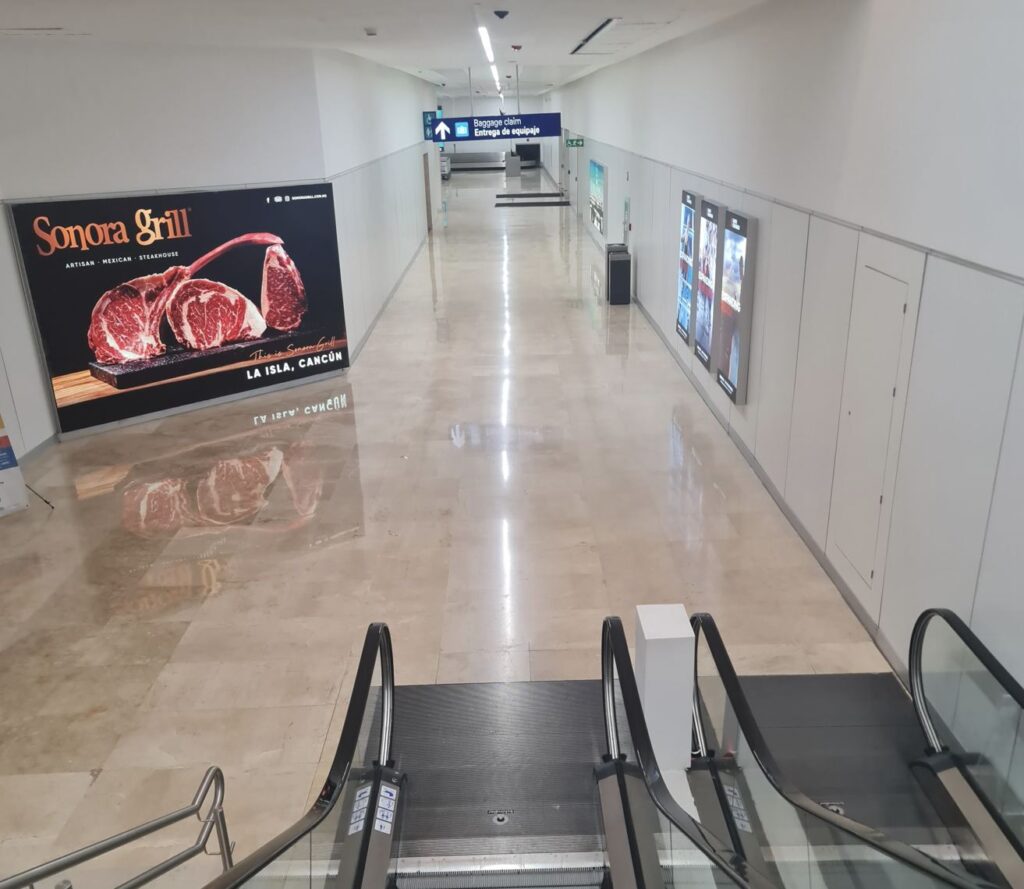 Airport arrival