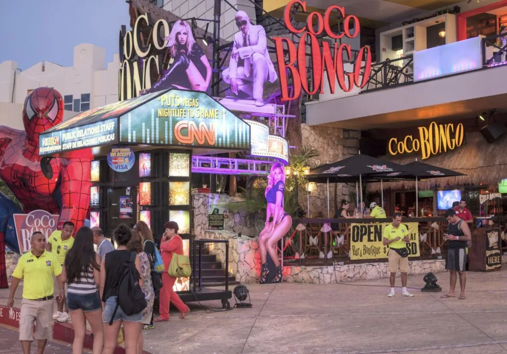 Coco bongo outside