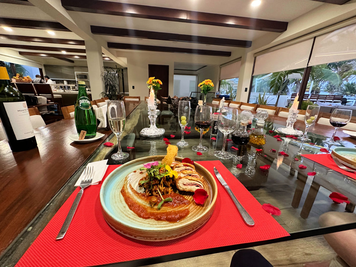 Food at Maya Luxe luxury villa Playa del Carmen.HEIC