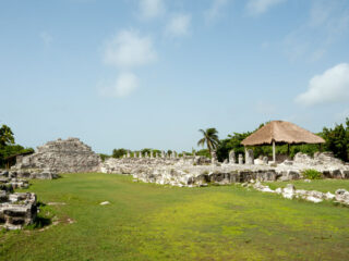 Ruins of El Ray, in Cancun, Mexico