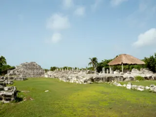 Ruins of El Ray, in Cancun, Mexico