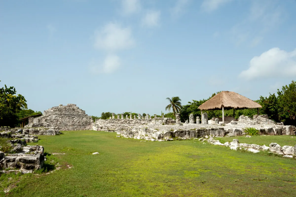 Ruins of El Ray, in Cancun, Mexico