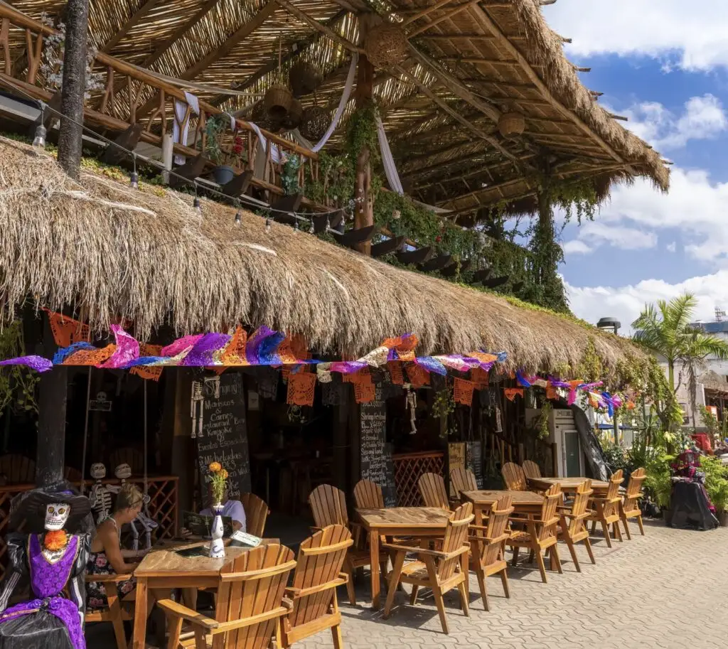 Sitdown restaurant Isla Mujeres