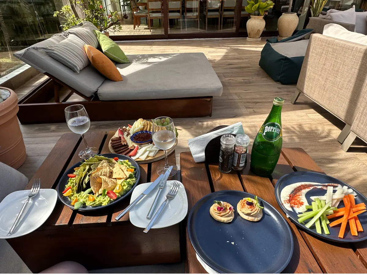 Snacks at Maya Luxe villa.HEIC