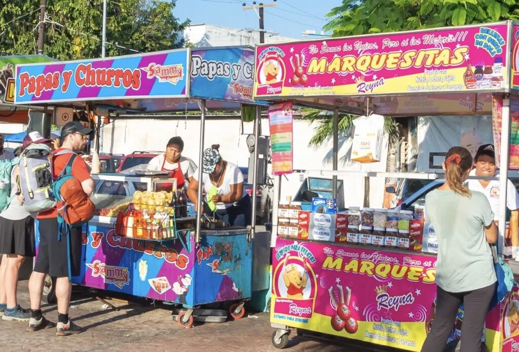 Haggling for street food