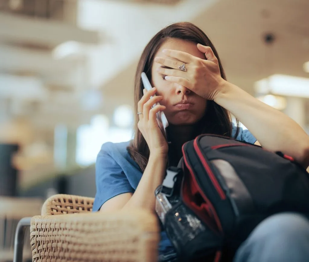 Upset traveler finds out booking is not real