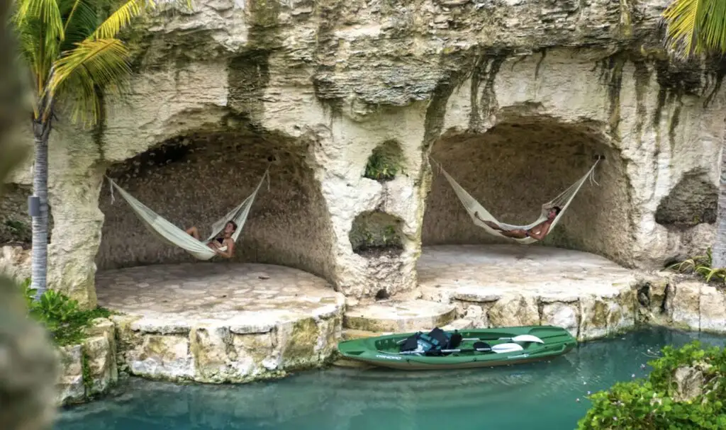 Xcaret kayaking