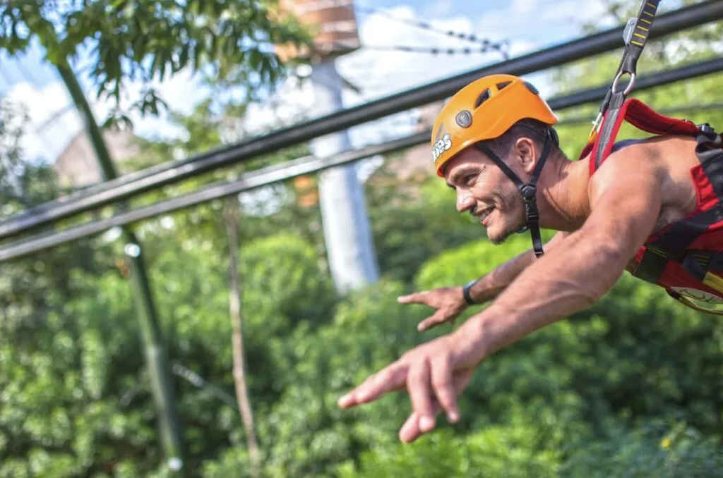 Xcaret ziplining