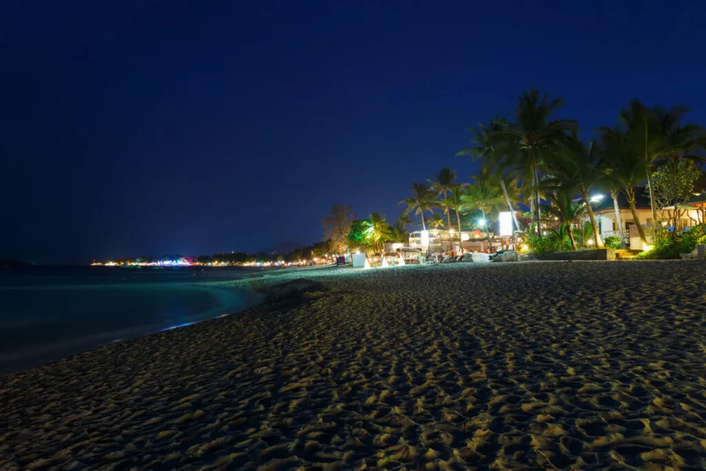 Resorts at night