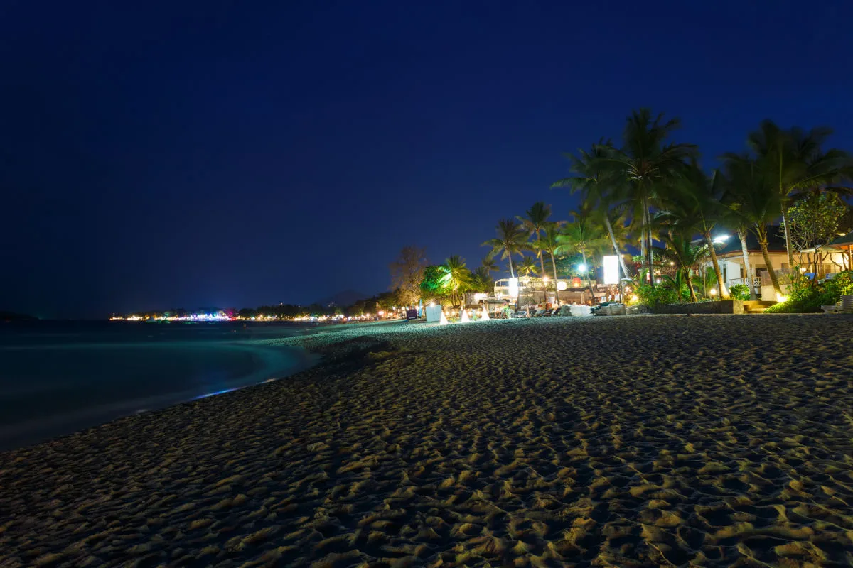 Resorts at night