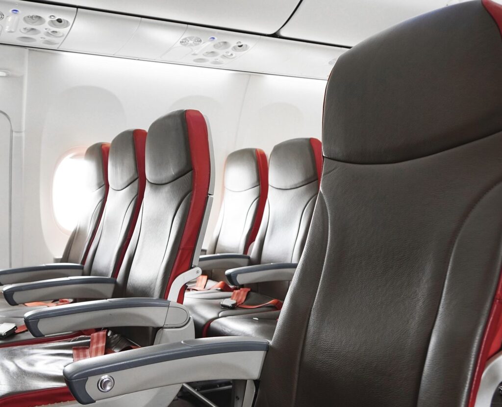 Charter Flight Interior