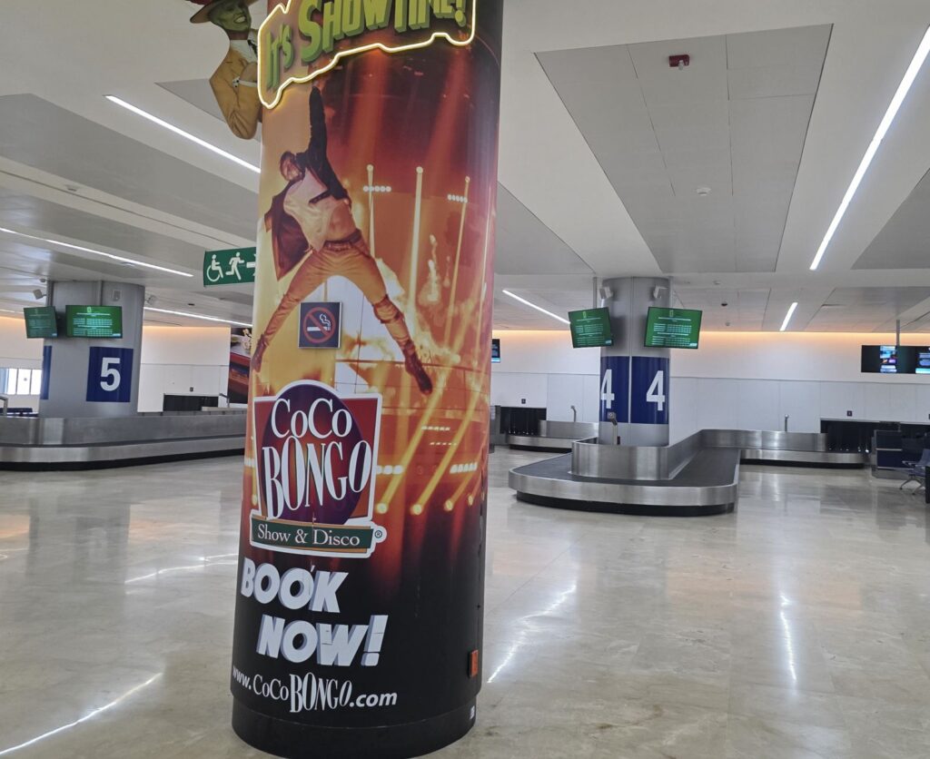 Luggage Carosel Cancun Airport