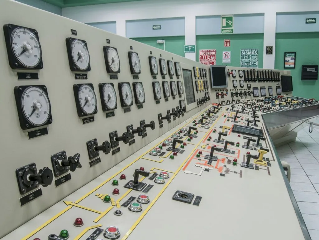 Power plant control room