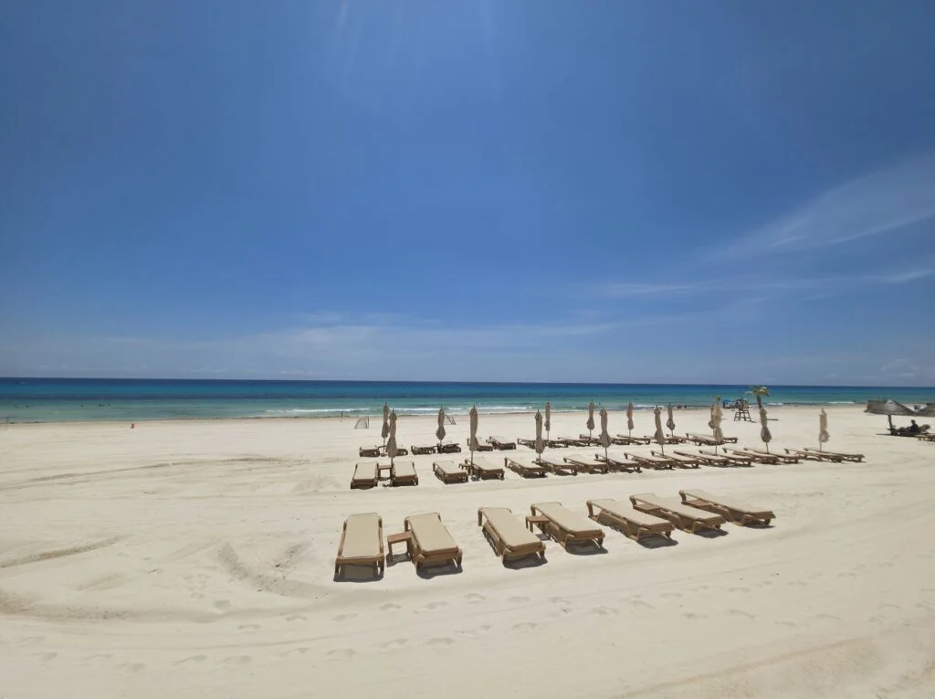 Sargassum situation September 2025 low levels 