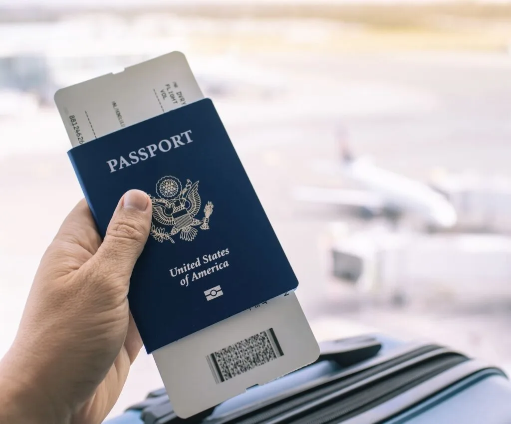 Traveler With Passport