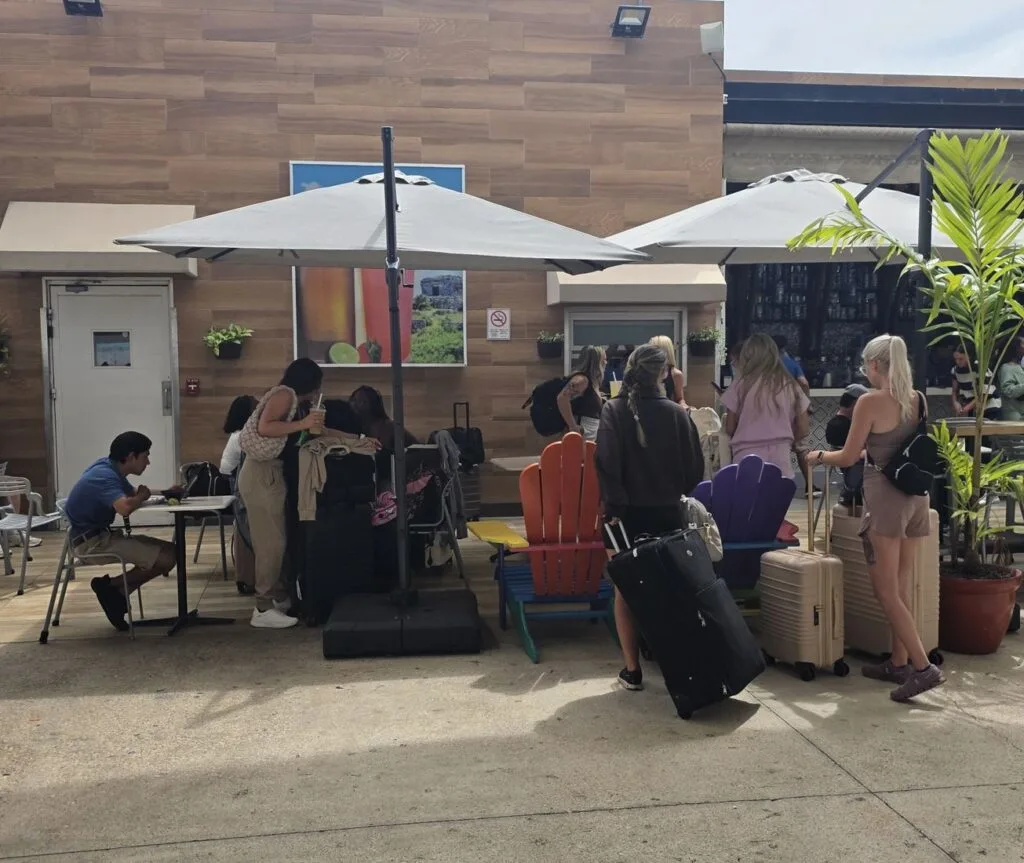 Travelers Arrive At Cancun Airport