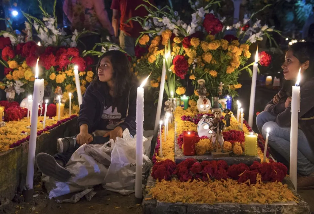 Day Of The Dead Alter In MExico