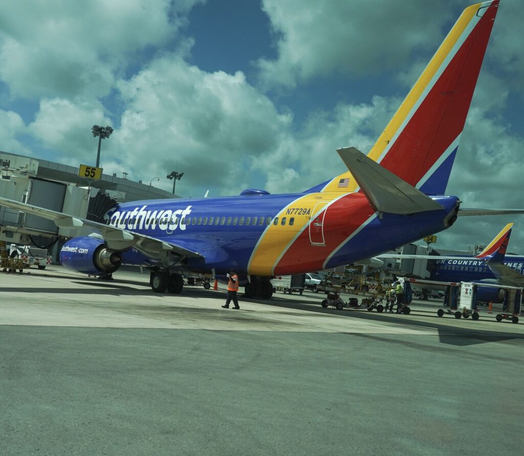 Southwest Airlines plane