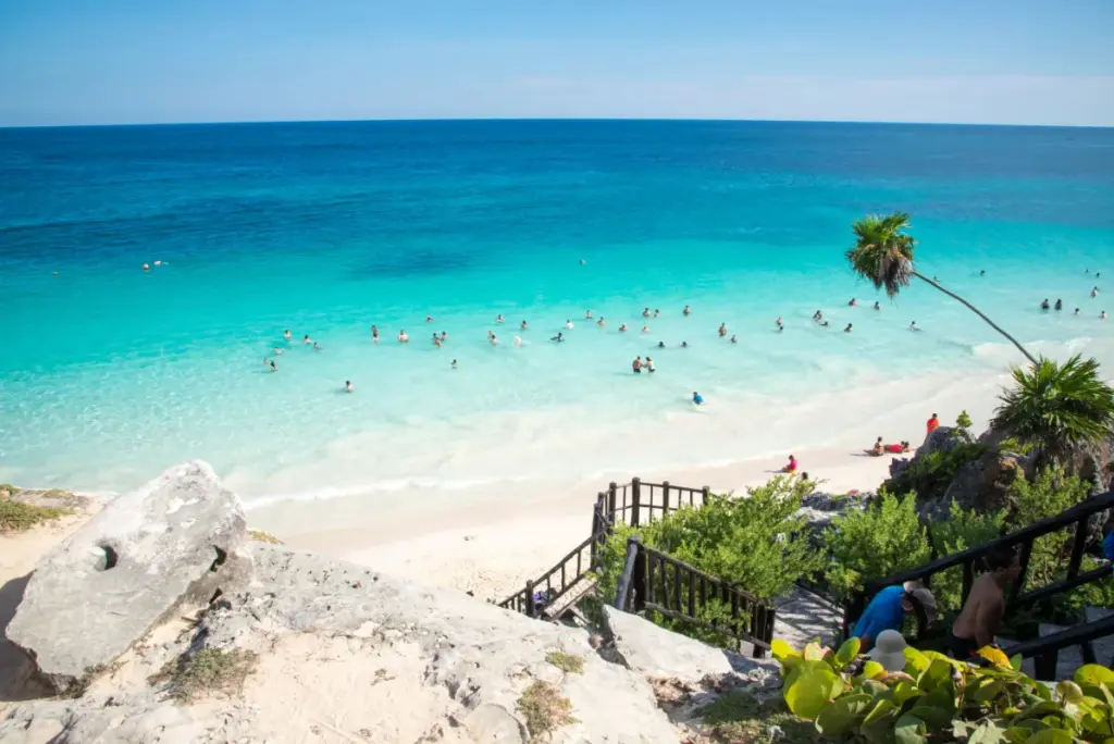 The Free Beach Access Through Tulum Hotels Do Not Allow Visitors To Bring Drinks Or Food