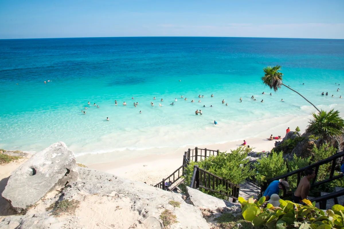 The Free Beach Access Through Tulum Hotels Do Not Allow Visitors To Bring Drinks Or Food