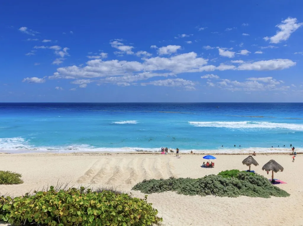 Sargassum Free Cancun Beach