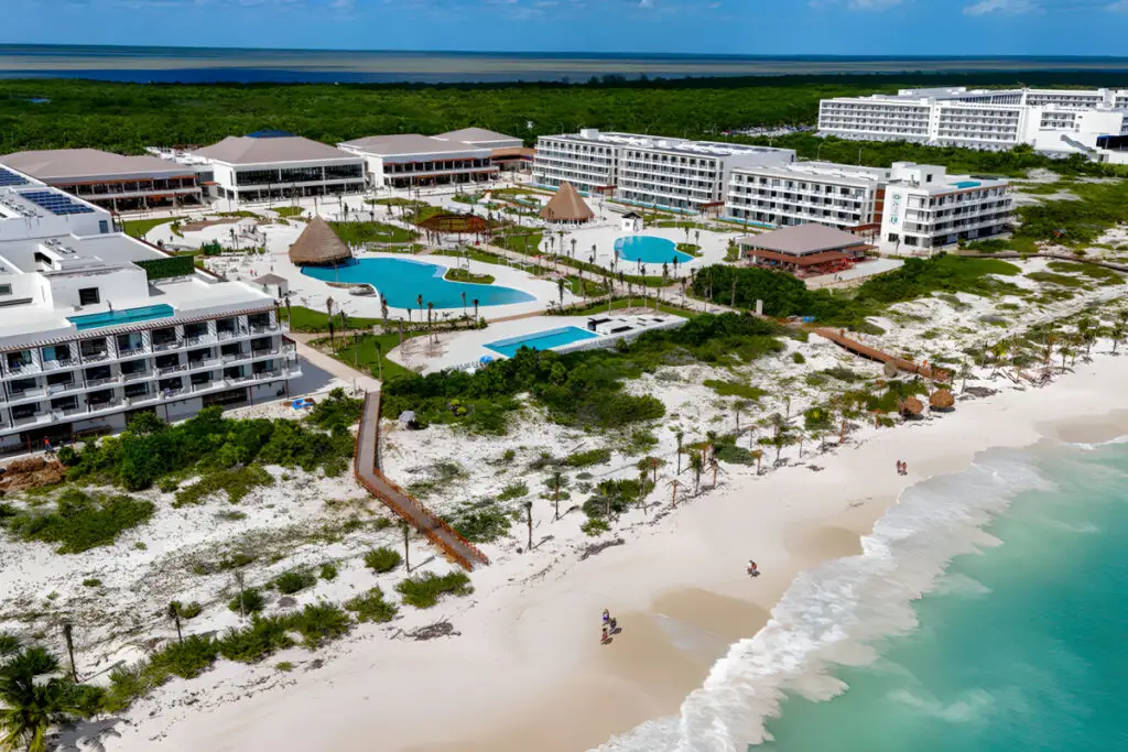 Ocean Allure Costa Mujeres Aerial viewjpg