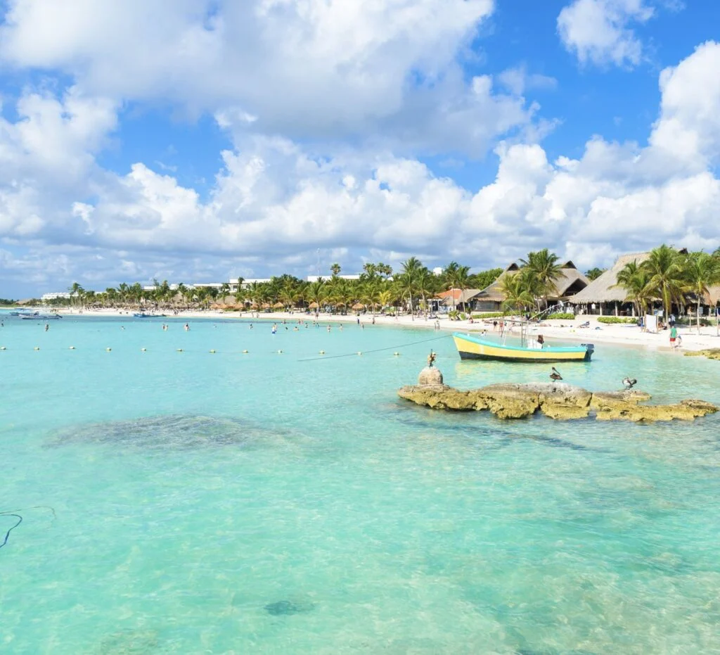 Swimming in Akumal Bay