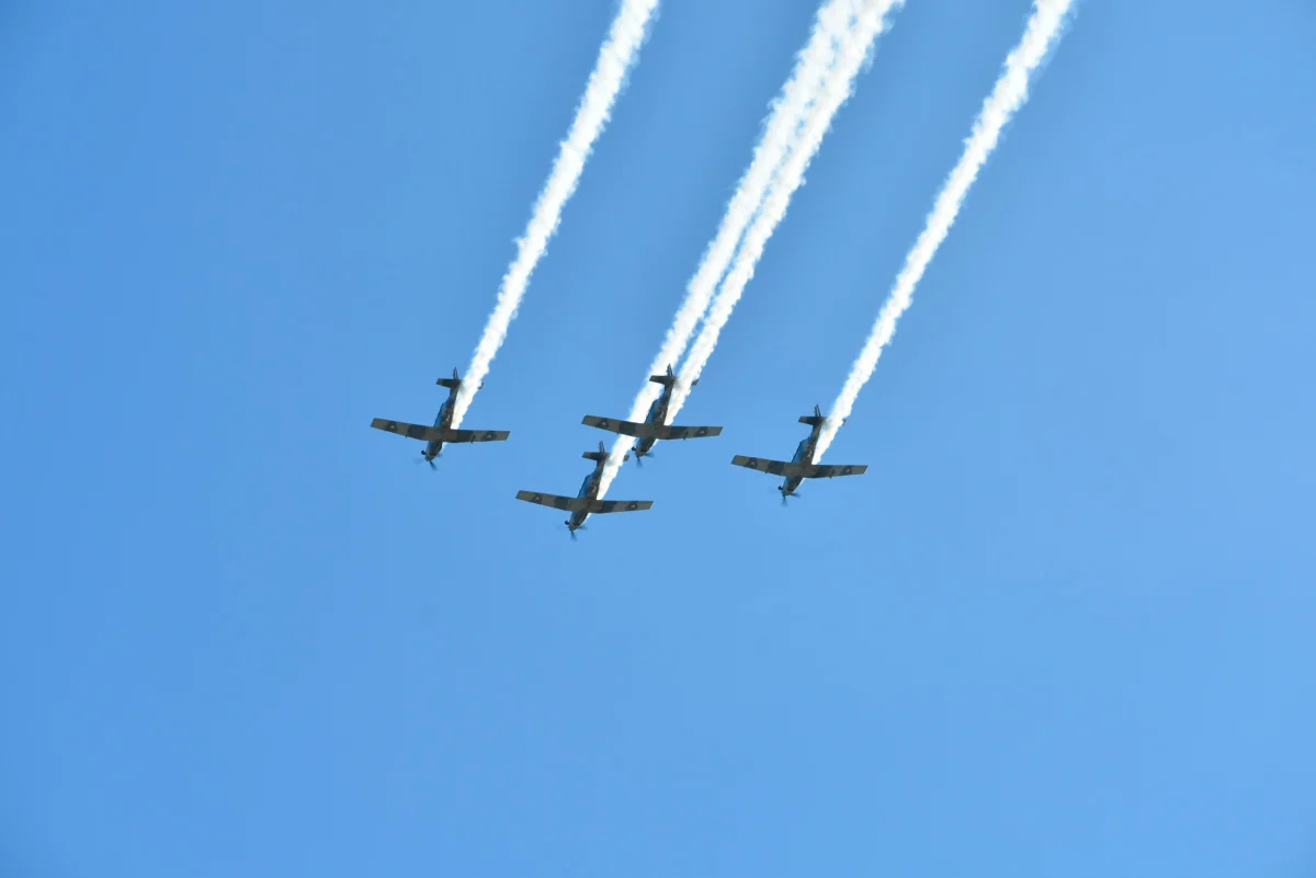 Mexico Military Planes air show tulum airport