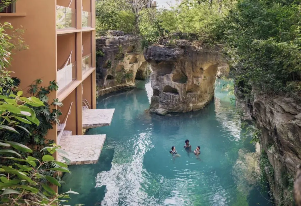 Xcaret River Jump
