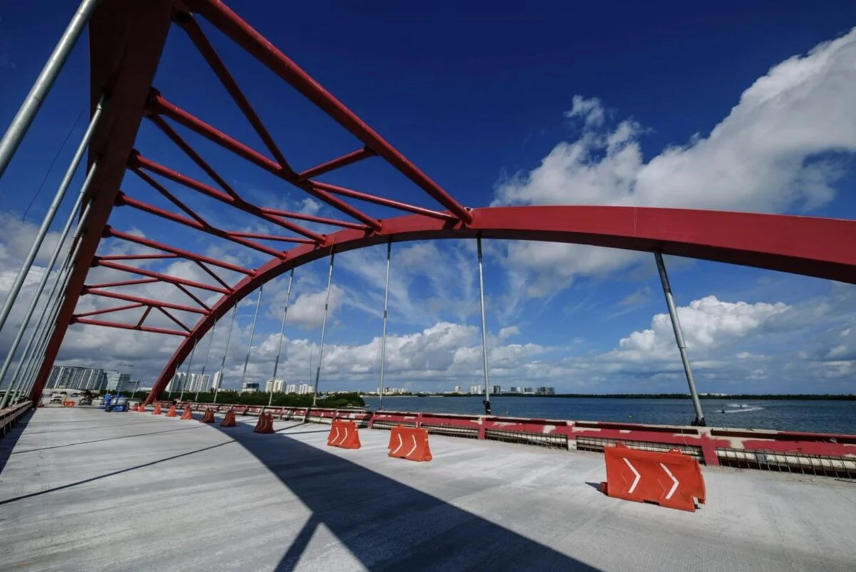 President Says The New Cancun Nichupt&eacute;&nbsp; Bridge Will Open In April
