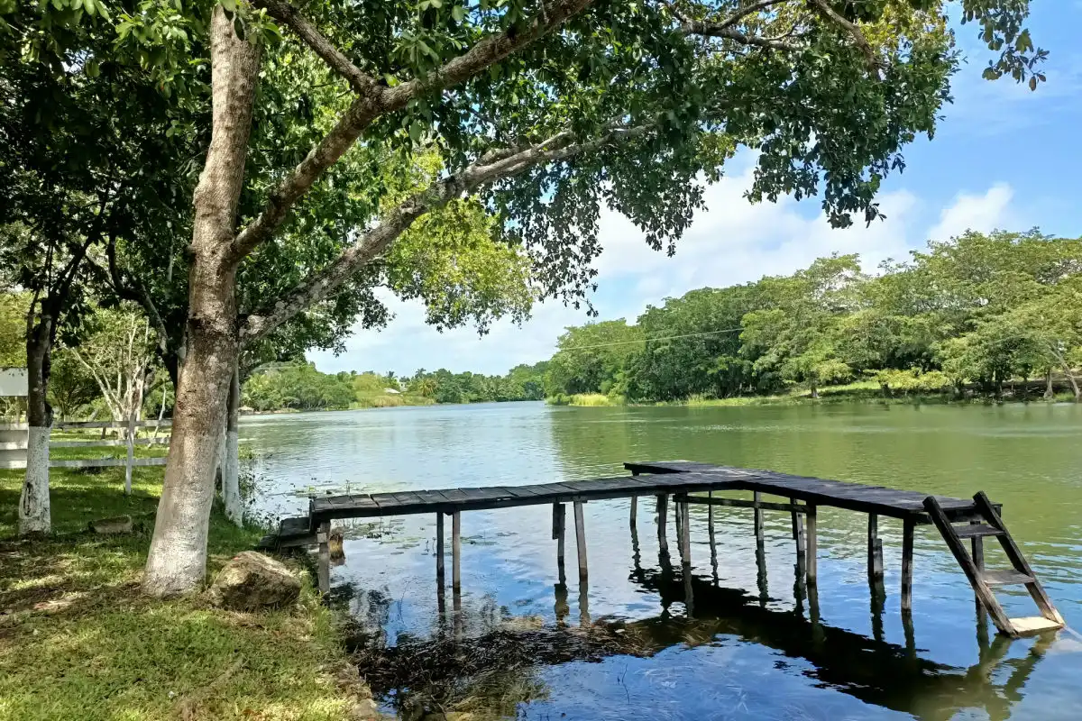 Rivers and nature in Candelaria, Campeche, Mexico