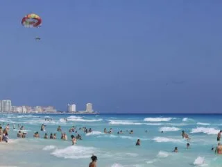 Spring Break Kicks Off In Cancun As Mexico Travel Returns To Normal