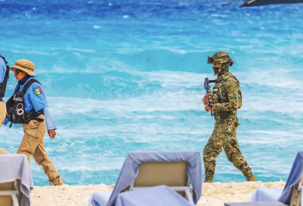 7,000 Security Personnel Deployed to Protect Cancun & Mexican Caribbean Tourists