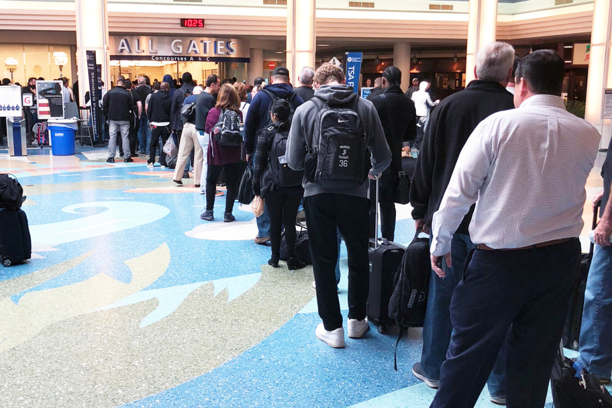 LONG TSA LINES