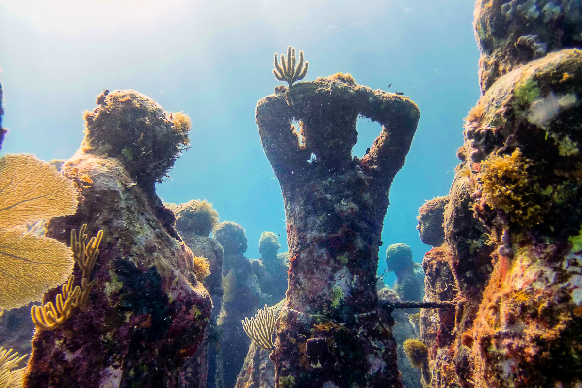MUSA Underwater sculptures Isla Mujeres