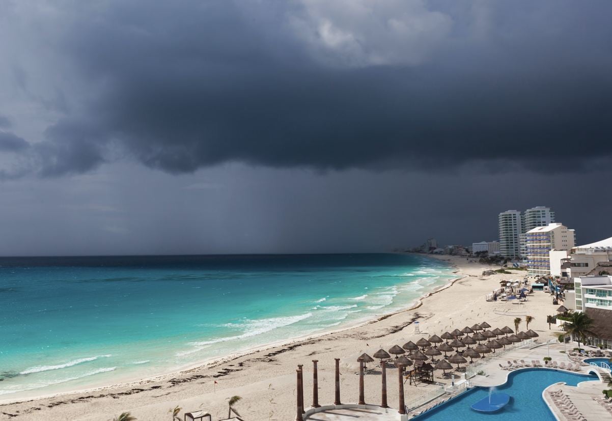 La temporada de lluvias está a la vuelta de la esquina en Cancún y por