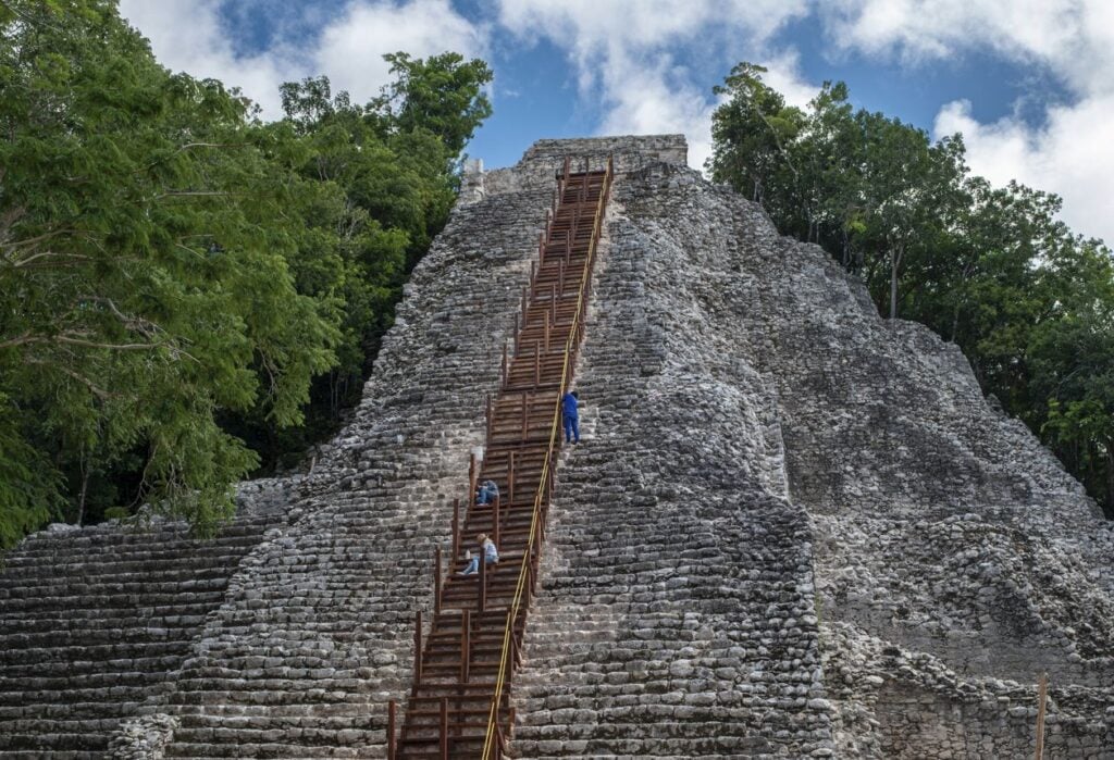You Can Climb This Pyramid Near Cancun That Is Taller Than Chichen Itza